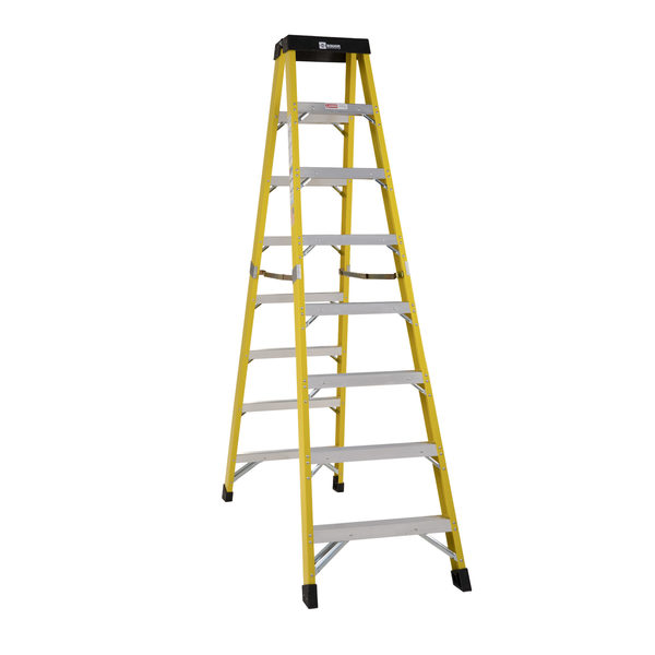 Bauer Ladder 8 ft Fiberglass Stepladder 35208